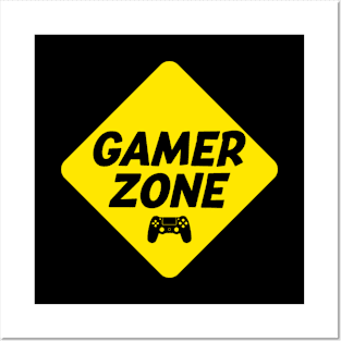 Gamer Zone Posters and Art